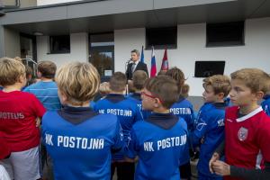 014Otvortev sportnega objekta, Foto atelje Postojna